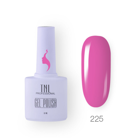 TNL Гель-лак 8 Чувств №225 розовый флокс, 10 мл.