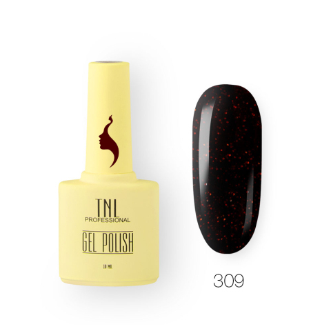 TNL Гель-лак 8 Чувств №309 бурлеск, 10 мл.