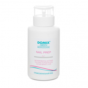 DGP Обезжириватель ногтевой пластины и средство для снятия липкого слоя 2 в 1 Nail Prep, 255 мл. с помпой