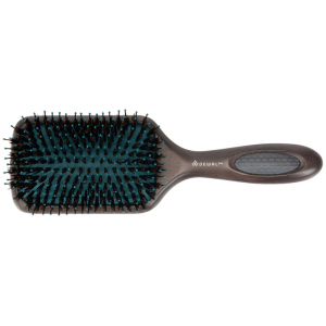 BRМF-361 DEWAL Щетка массажная Magic forest прямоугольная, деревянная, с нейлоновым штифтом, 11 рядов