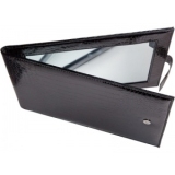 WD02В Зеркало Ставвер заднего вида двойное черное 51,5-23 см.