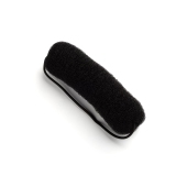 TNL Валик для прически, черный, с резинкой, нейлон