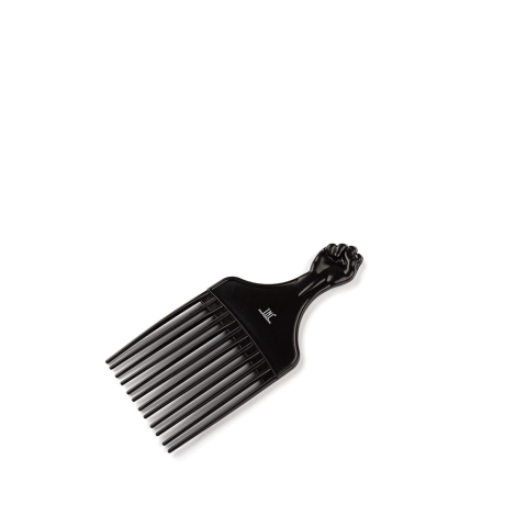 TNL Гребень для моделирования прически, с широкими зубьями, средний, черный
