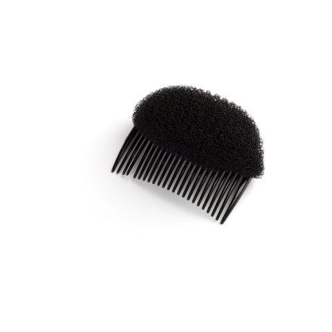 TNL Гребень-бублик для объема, нейлоновый, черный