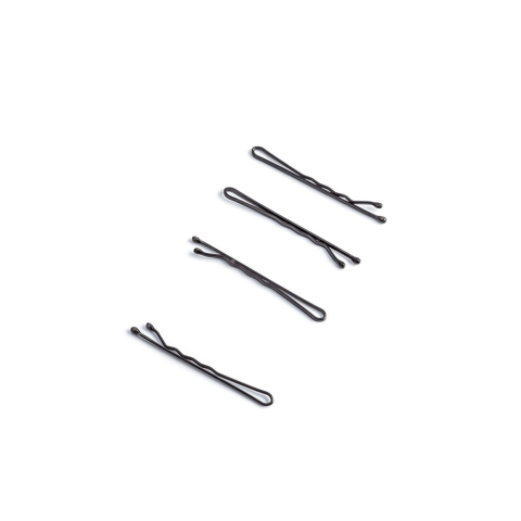 TNL Невидимки для волос 40 мм. черные, 40 шт.