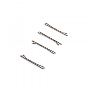 TNL Невидимки для волос 50 мм. бронзовые, 40 шт.