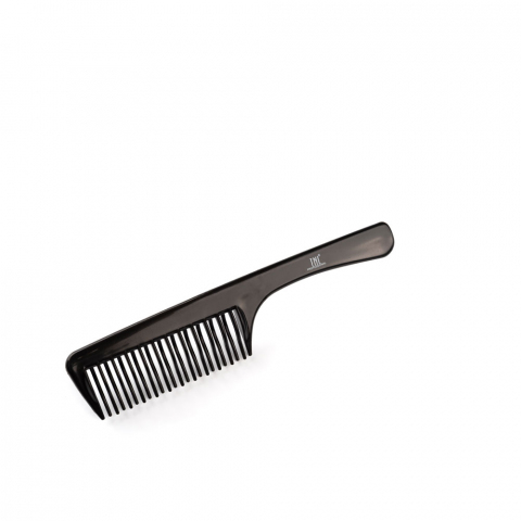 385141 TNL Расческа-гребень с двойными зубьями 200 мм, черная