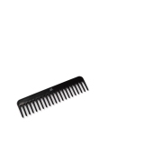 385127 TNL Расческа-гребень с редкими зубьями 150 мм, черная
