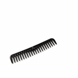 385097 TNL Расческа-гребень с редкими зубьями 190 мм, черная