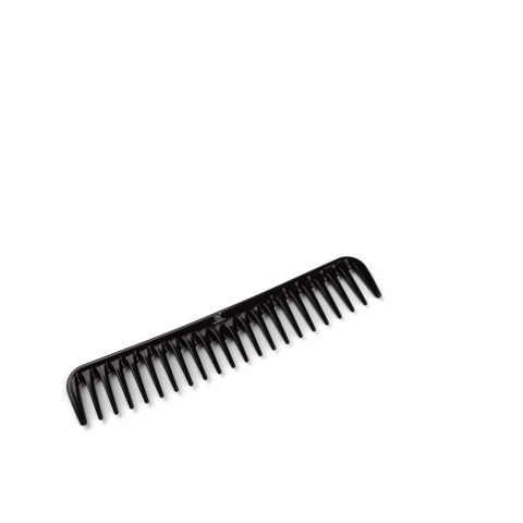 385097 TNL Расческа-гребень с редкими зубьями 190 мм, черная
