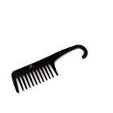 385080 TNL Расческа-гребень с ручкой-крючком 223 мм, черная
