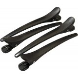 CL2522 Зажим карбоновый черный, 9 см (4 шт)