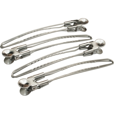 CL2401 Зажим большой, металл 10 см (12 шт)