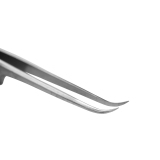 NN TL-04 Пинцет для наращивания ресниц, 125 мм, изогнутый