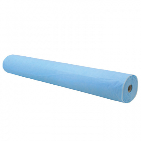 3002 Простыня одноразовая "Выбор" 70*200 SS голубой № 100 рол
