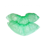 БИНОВИ Бахилы одноразовые п/э зеленые 1/50 пар.