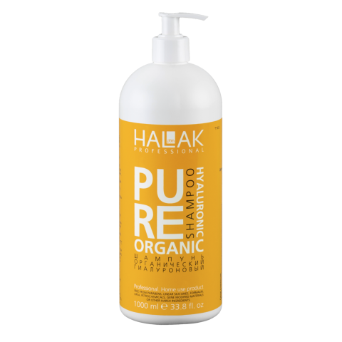 Halak Pure Organic Шампунь гиалуроновый, 1000 мл.