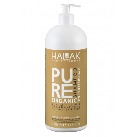 Halak Pure Organic Шампунь гипоаллергенный, 1000 мл.