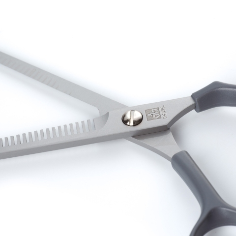 9652 ASN-GY Ножницы парикмахерские филировочные 30 зубцов, 5,5"