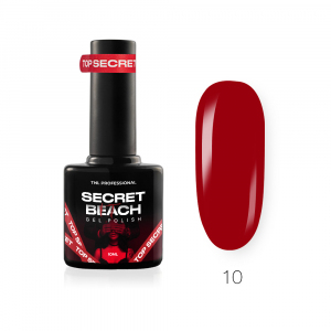 TNL Гель-лак Secret beach №10 - страстный поцелуй, 10 мл.