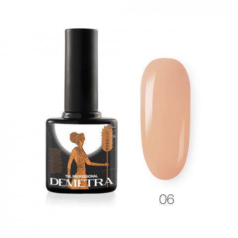 TNL Гель-лак DEMETRA №06 Персиковый сад, 10 мл.