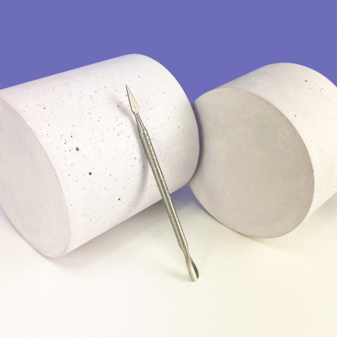 PС-30/1 Лопатка маникюрная плоская CLASSIC (пушер скругленный+пика)