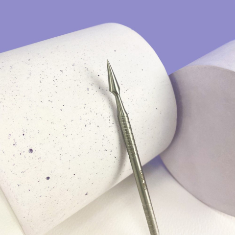 PС-30/1 Лопатка маникюрная плоская CLASSIC (пушер скругленный+пика)