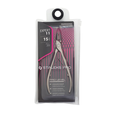 NE-11-15 Кусачки профессиональные для кожи EXPERT, 15 мм