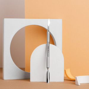 PE-30/3 Лопатка маникюрная EXPERT (пушер скругленный широкий + топорик)