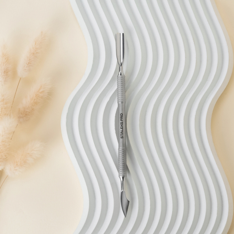 PS-51/2 Лопатка маникюрная SMART (пушер скругленный с прямым концом + топорик)