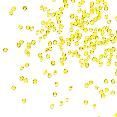 Дизайн Хрустальная крошка №04 - жёлтая, 1440 шт./упак.