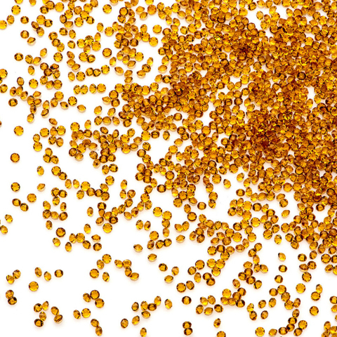 Дизайн Хрустальная крошка №04 - оранжевая, 1440 шт./упак.