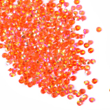 Дизайн Хрустальная крошка №04 - голографик коралловая, 1440 шт./упак.