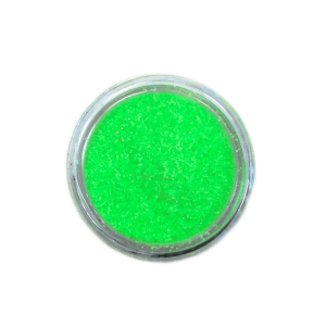 Меланж-сахарок для дизайна ногтей №22 неон салатовый