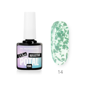 TNL Гель-лак White Potal №14 Нефритовый, 10 мл.