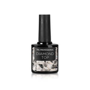 TNL Закрепитель для гель-лака Diamond Top, без липкого слоя, 10 мл.