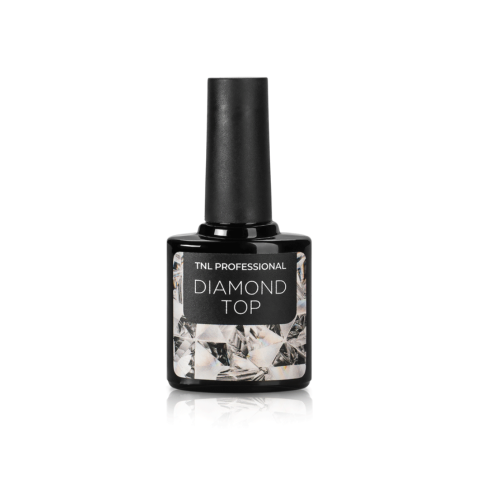TNL Закрепитель для гель-лака Diamond Top, без липкого слоя, 10 мл.