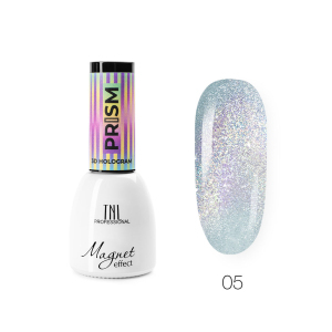 TNL Гель-лак Prism №05 Disco-blue, 7 мл.