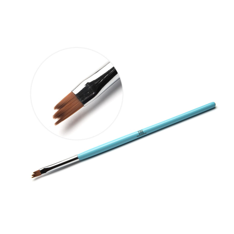 905258 TNL Кисть фигурная Трезубец, голубая