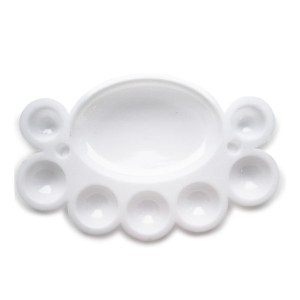 9-43 Палитра для разведения цветных гелей и красок, с ячейками, большая