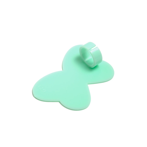 242108 Палитра-кольцо для смешивания Бабочка мятная