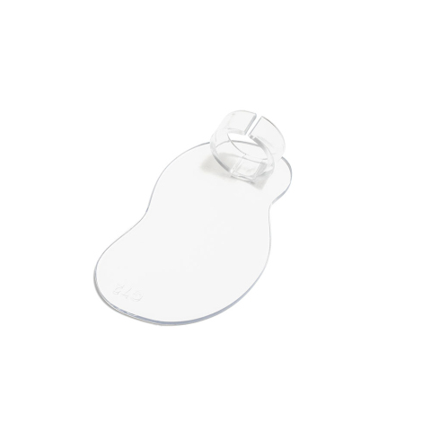 Палитра-кольцо для смешивания Лепесток прозрачная