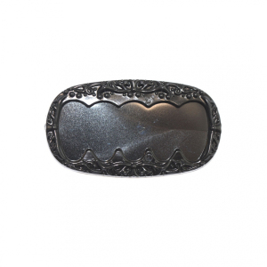 G34-02 Рамочка под типсы овальная - Черная