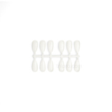 Типсы демонстрационные матовые, Миндаль, 240 шт.