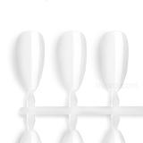 Типсы демонстрационные прозрачные, Миндаль, 120 шт.