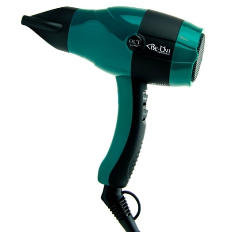 4445 Be-Uni Professional Фен Аутлайн зелёный, 2000-2200 W