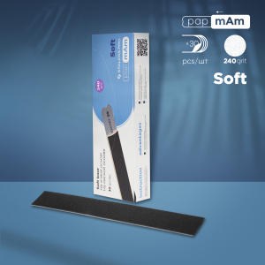 DFCE-20-240 Staleks Сменные файлы Expert на мягкой основе для прямой пилки 240 грит, 30 шт.