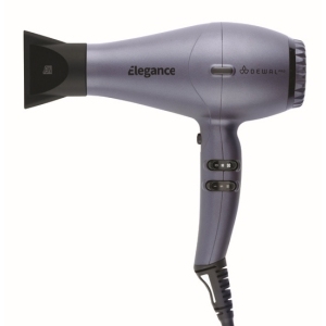 03-9010 DEWAL Фен PRO ELEGANCE, лиловый, 2300 Вт, 2 насадки, ионизация