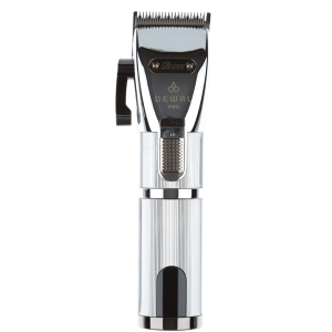 03-067 DEWAL Машинка для стрижки PRO SILVER, 7 000 об/мин., 0,5-3,5 мм, 10 насадок