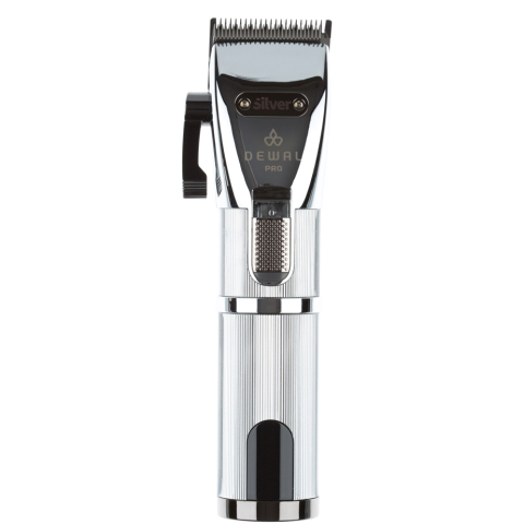 03-067 DEWAL Машинка для стрижки PRO SILVER, 7 000 об/мин., 0,5-3,5 мм, 10 насадок